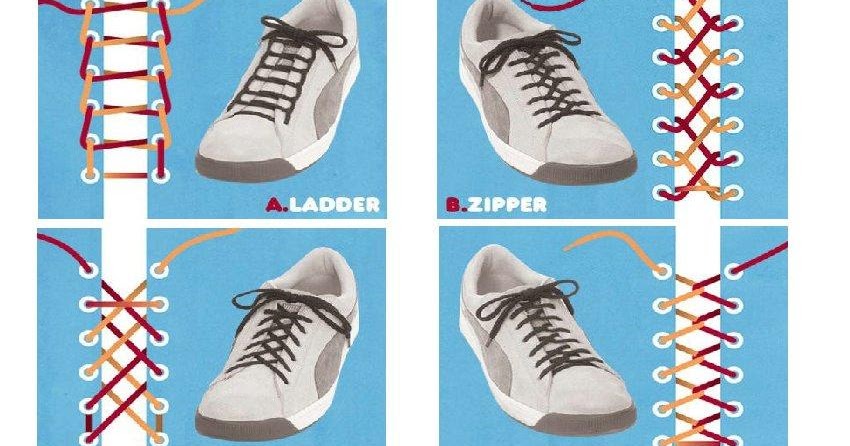 COOL STUFF: Different Types Of Shoelace Knots