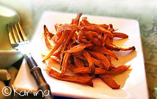 Baked Sweet Potato Shoestrings