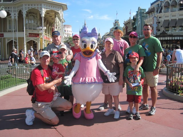 My family at Disney World (One of my most favorite places on earth!)