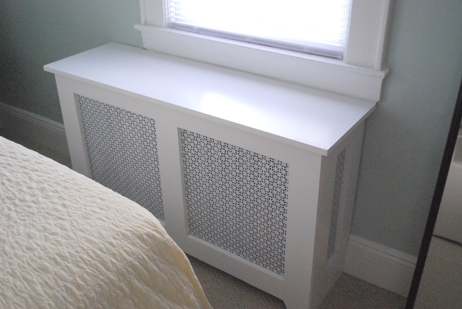 In the Little Yellow House Our First Radiator Cover Done The Master