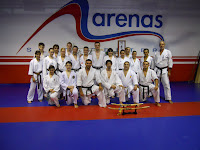 Ángel Ramiro, Ángel Arenas, gimnasio Arenas, Asturias, karate, kumite