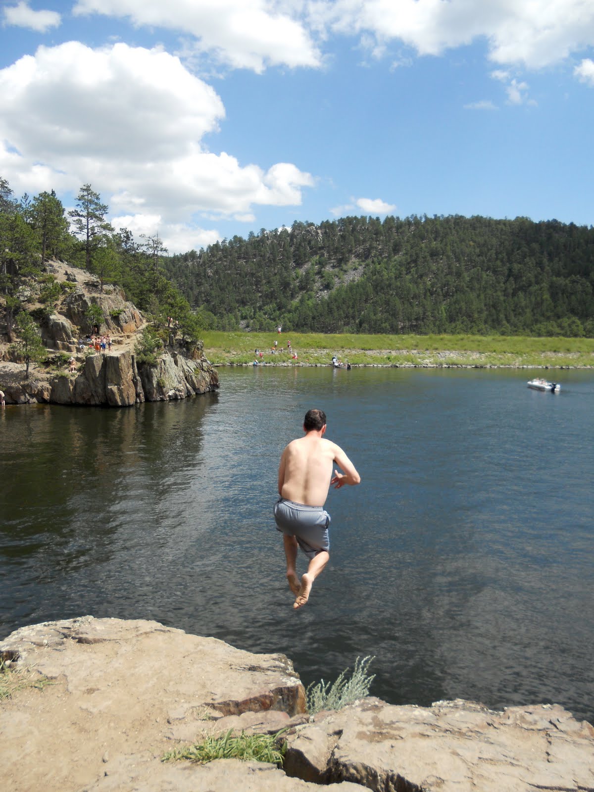 Peeps Across America Sheridan Lake, Black Hills, South Dakota