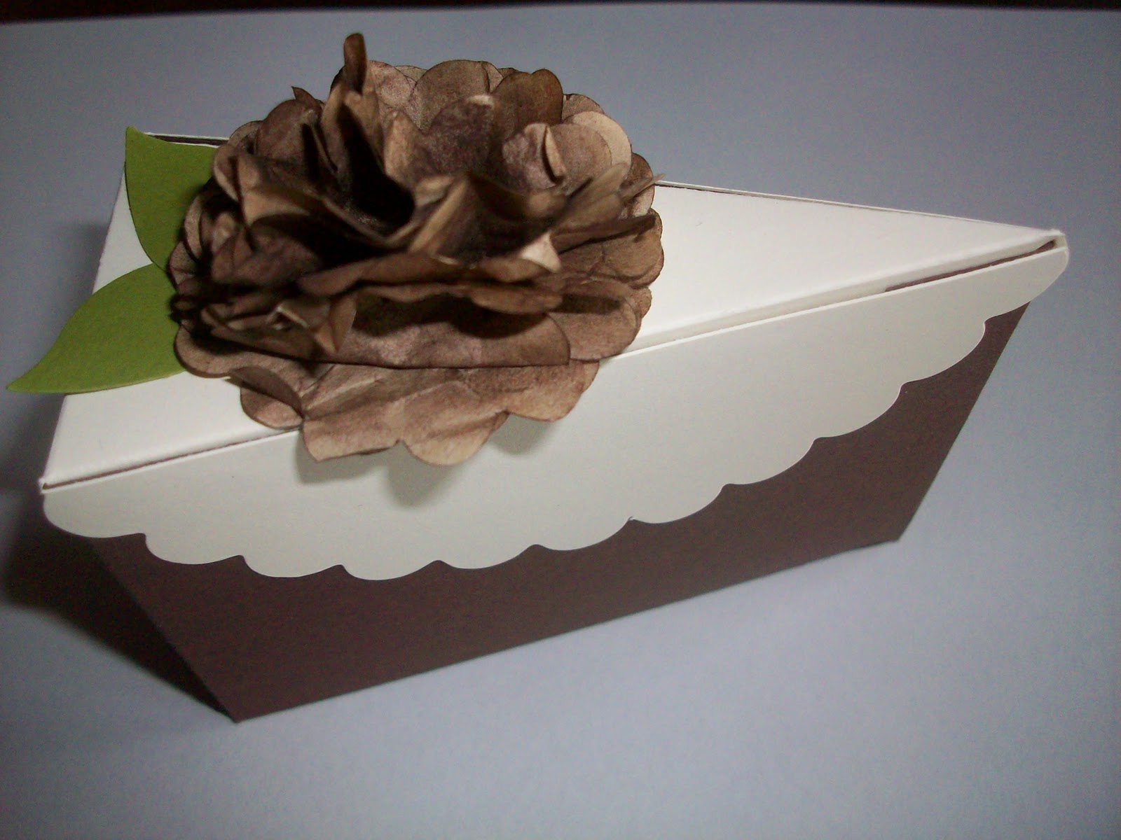 Stampin' With Rachael Chocolate Cake Slice box