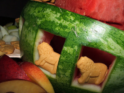 How to Make a Watermelon Noah´s Ark.