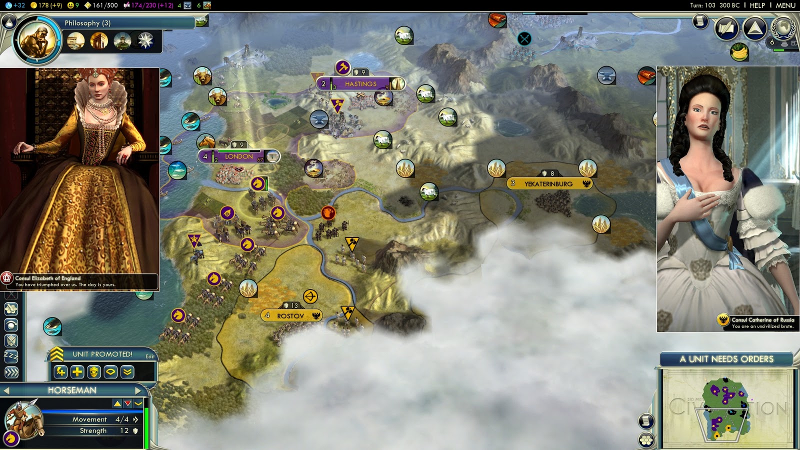 Down With Shooters Civ 5 Conquering Caesar Part 2 
