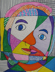 picasso portraits crazy abstract teachkidsart shapes pablo outline eyes wild portrait drawing draw outlines profile