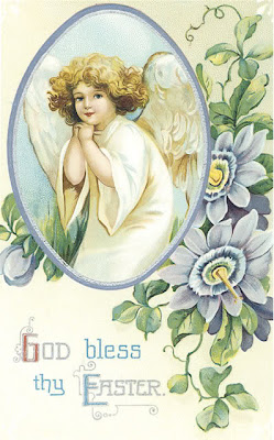 Dragonfly Treasure: Vintage Easter Postcards and Images