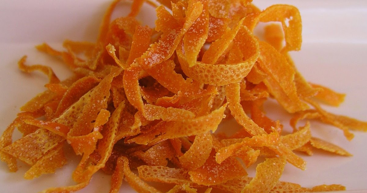 Orange Candied Peel Few Minute Wonders