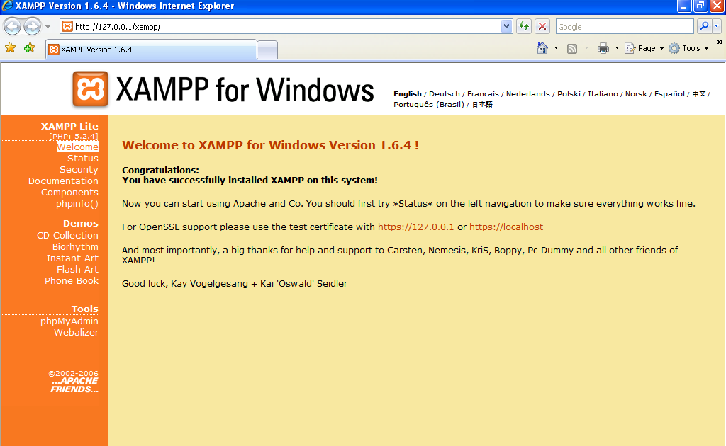 Openssl support. XAMPP. XAMPP Интерфейс. XAMPP install. Localhost XAMPP.