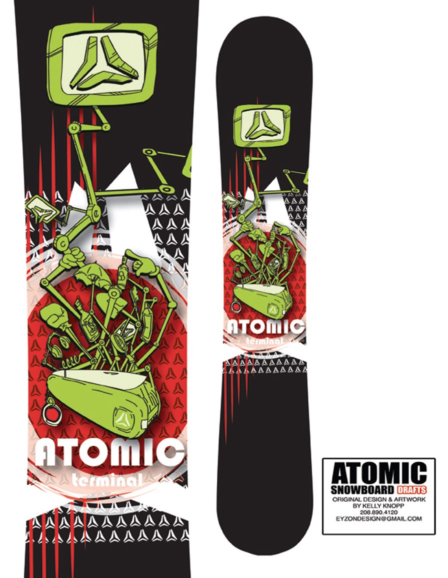 The Art of Kelly Knopp Atomic Snowboard Design