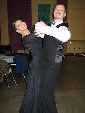 Our Waltz instructors - Ann Marie and Paris