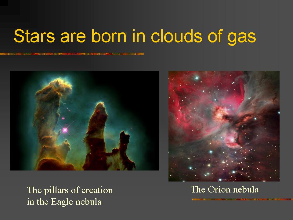 GCSE Physics: y10 space Lesson 9 Life cycle of stars