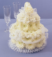 Wedding Flower Cake
