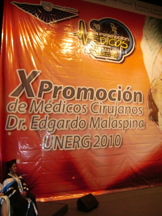 AFICHE.X PROMOCIÓN DE MÉDICOS.UNERG.2010