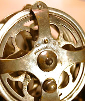 Vintage A. F. Meisselbach & Bro. 80 Yd. Tri-part Fishing Reel