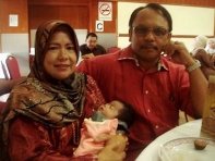 my dearest Babah & mama..