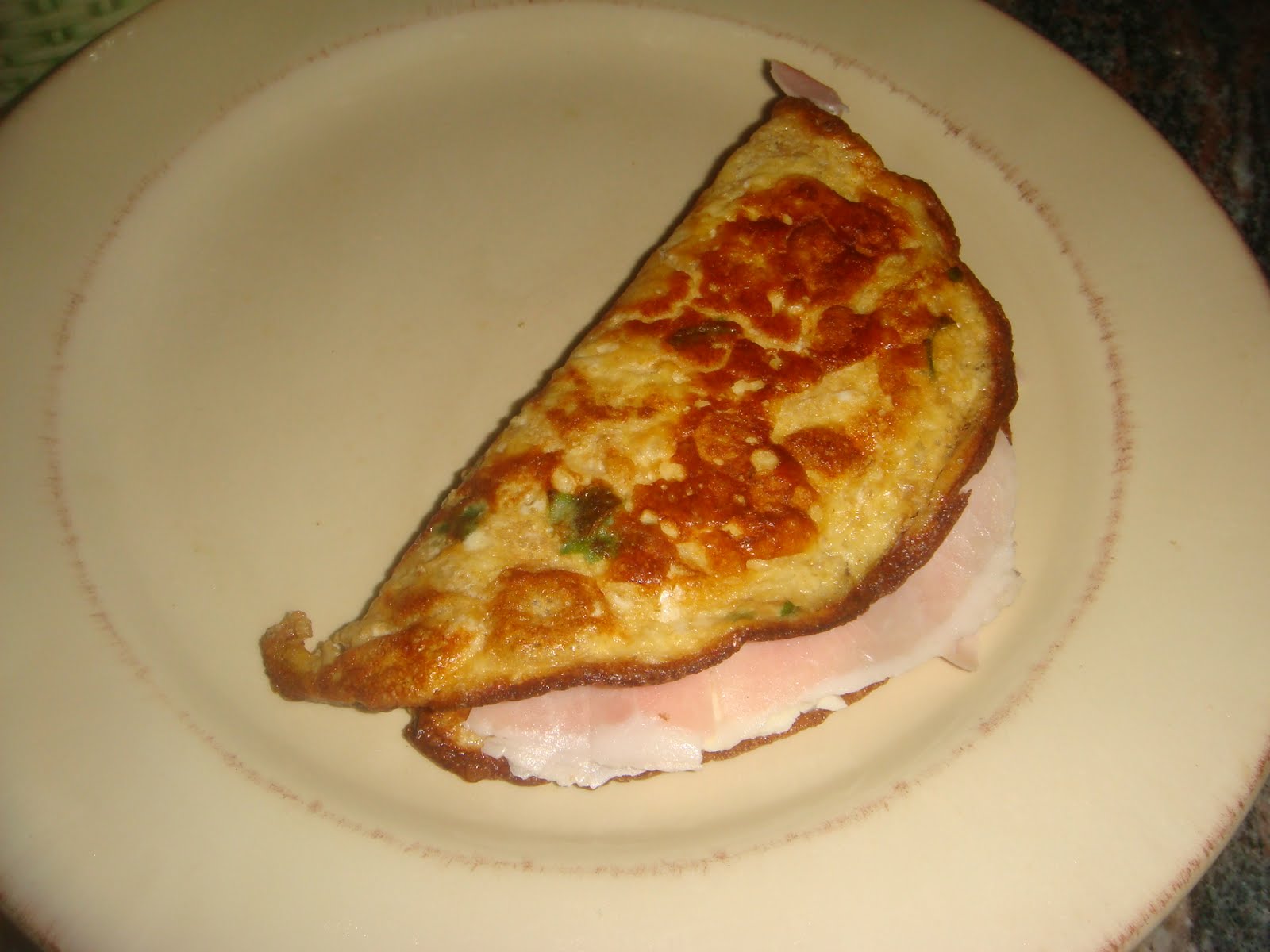 DOLCEmente SALATO Omelette prosciutto e mozzarella