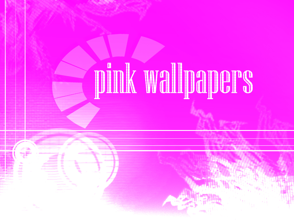 Photoshop Tutorials: Pink Wallpapers Collection