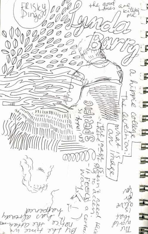 DRAWSMALL : Lynda Barry