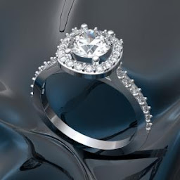 Dazzling Cushion Cut Diamond Ring