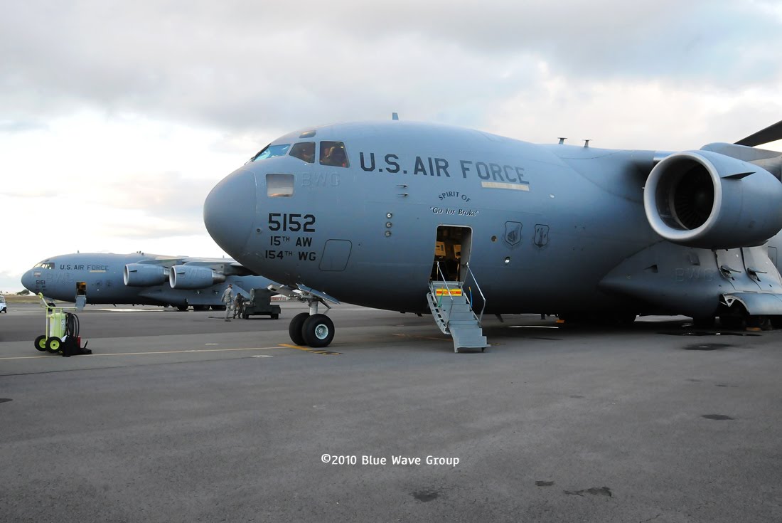 HNL RareBirds: C-17 Air Drop Demo