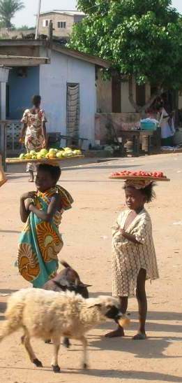 Street kids in Ampenyi