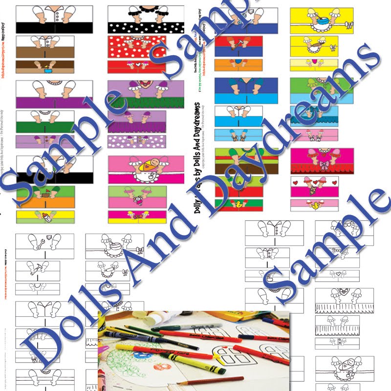 * Dolls And Daydreams - Doll And Softie PDF Sewing Patterns: Peg Dolls ...