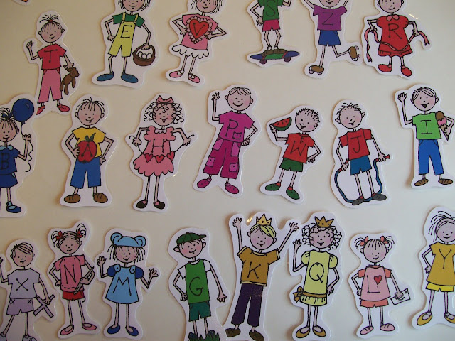 Alphabet Letter People Printables