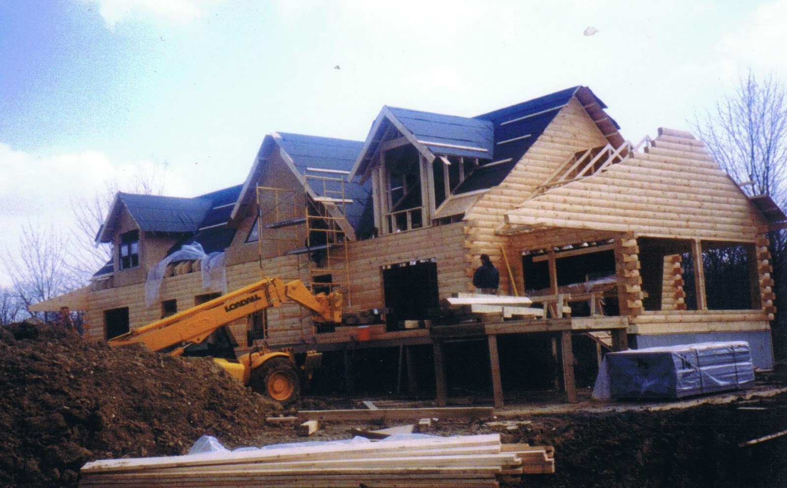 PATRIOT LOG HOME BUILDERS At Home In Ohio Magazine article from LOG