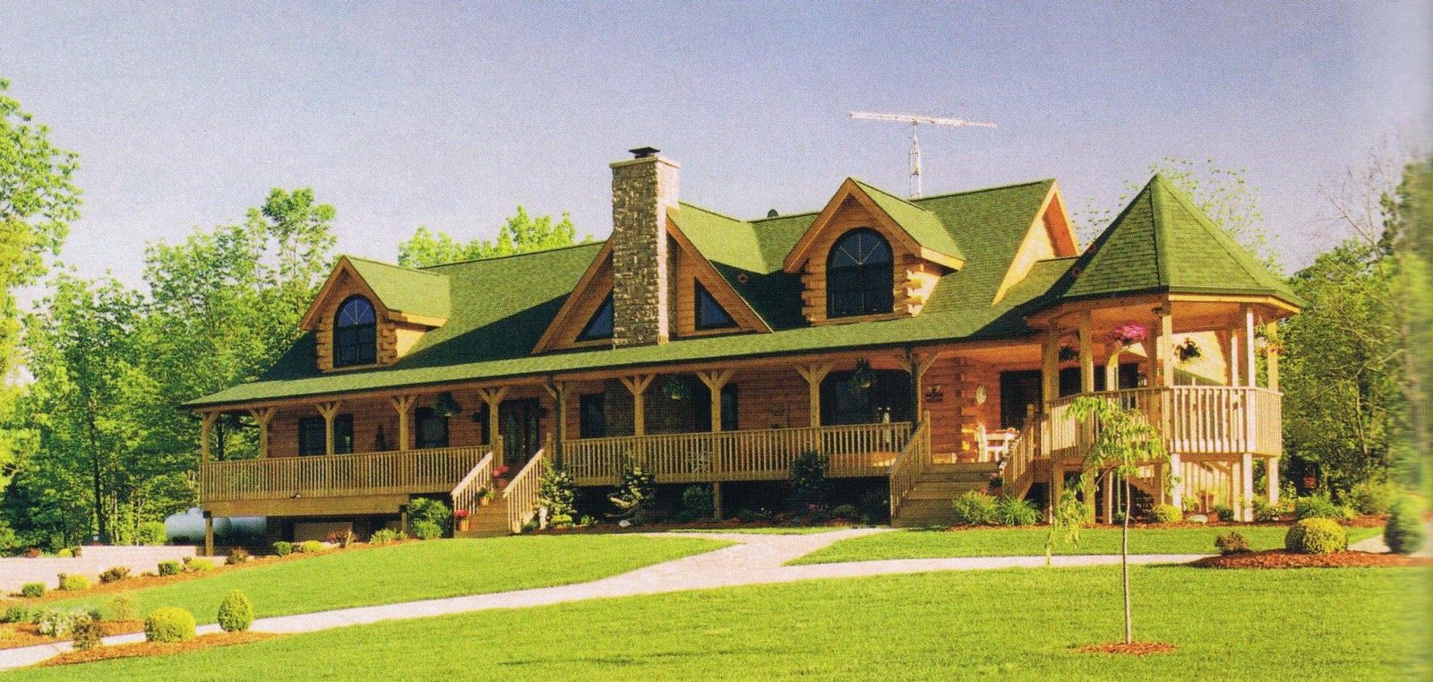 PATRIOT LOG HOME BUILDERS Log Home Company photo portfolio