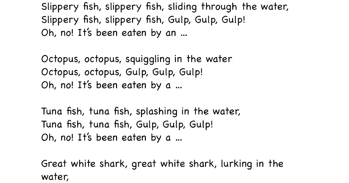 Preschool Is Fun Planning Activities Slippery Fish Preschool Is Fun Planning Activities Slippery Fish