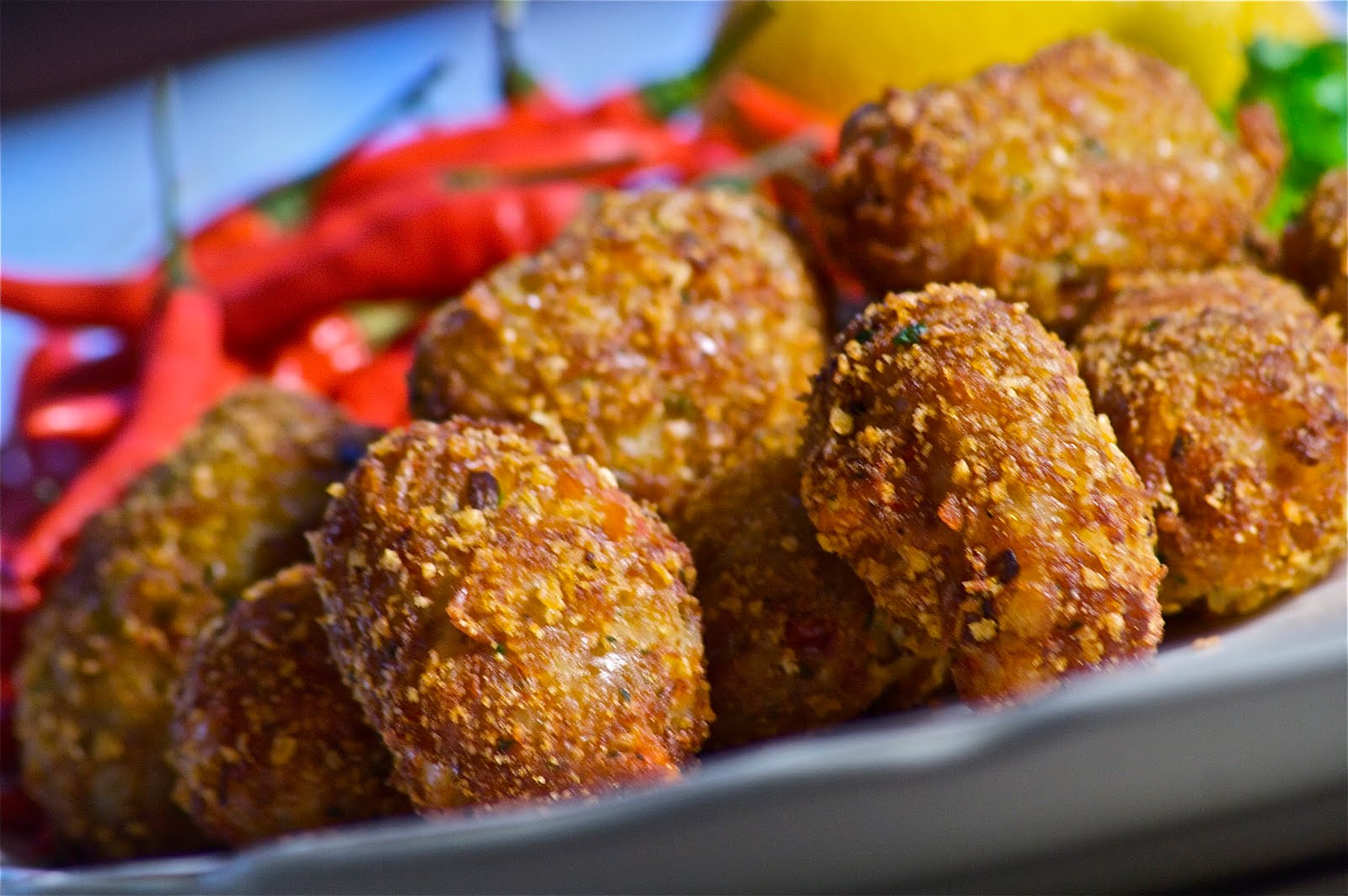 Madeline's Adaptations Crab and Shrimp Croquettes