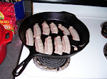 Big Ol' Cast Iron Fryin up Bacon
