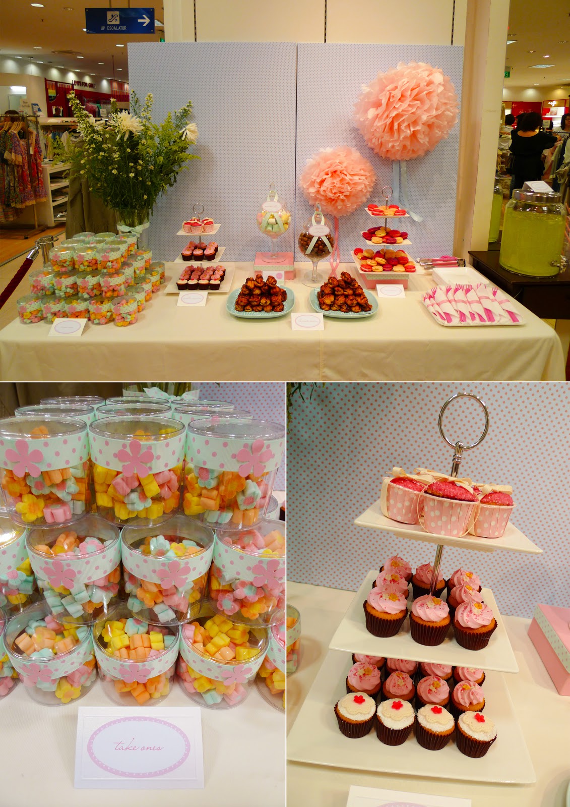 Little House of Dreams Dessert Table Isetan Pretty Pastels Tea Party