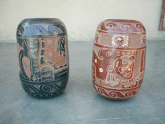 Vasos Mayas Medianos