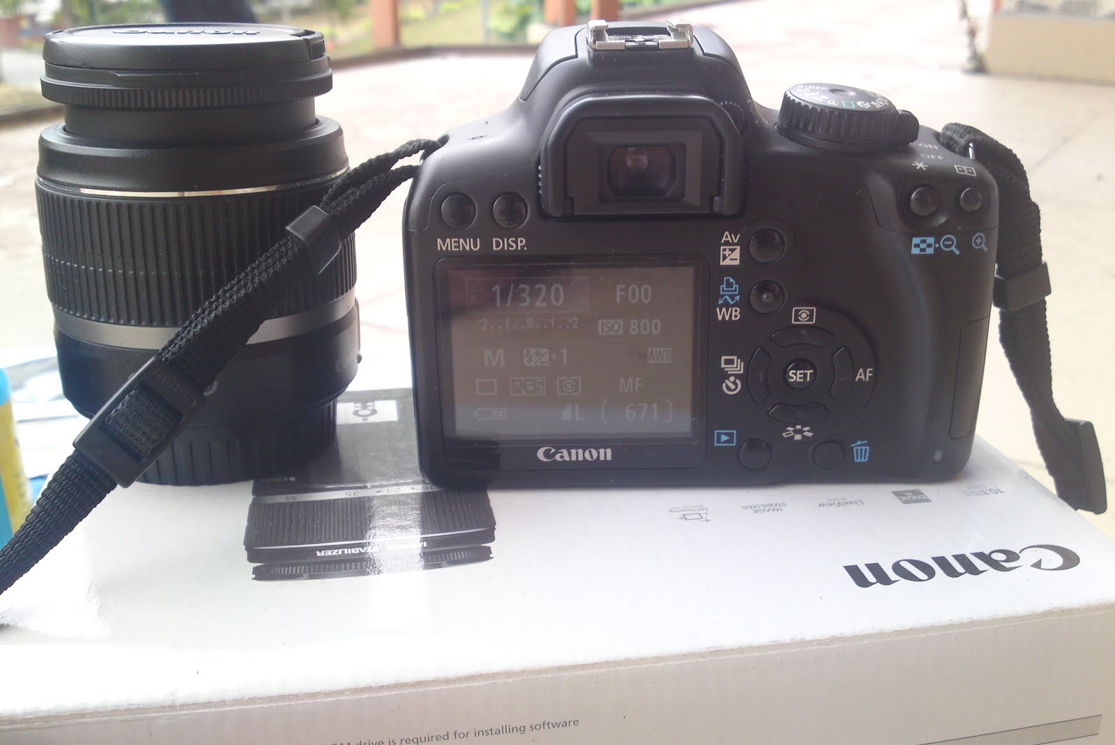 pArT tiMe bUnDLe Canon EOS 1000D DSLR Camera (SOLD)