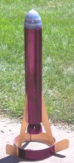 Water Bottle Rocket Nose Cone. Nose cone parts: