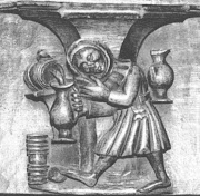 Typical Medieval Ale seller