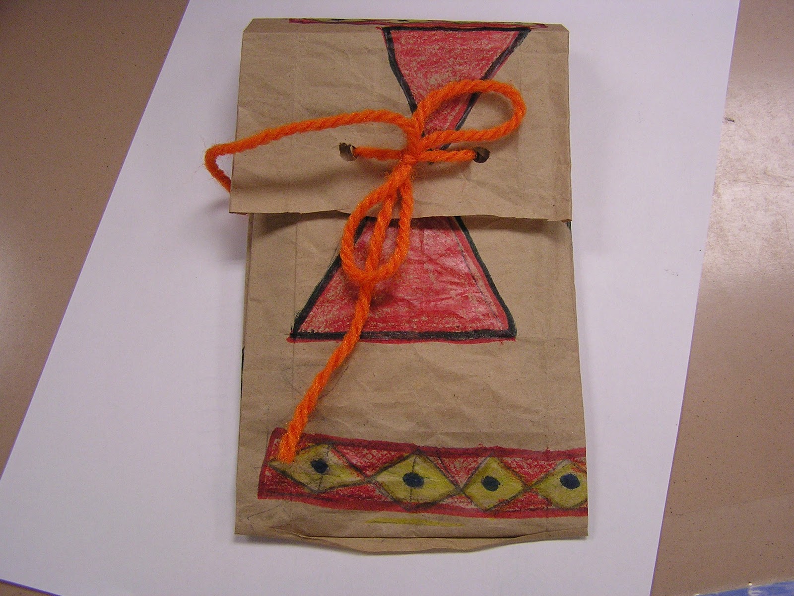 B Art Z- Elementary Art: Native American Parfleche