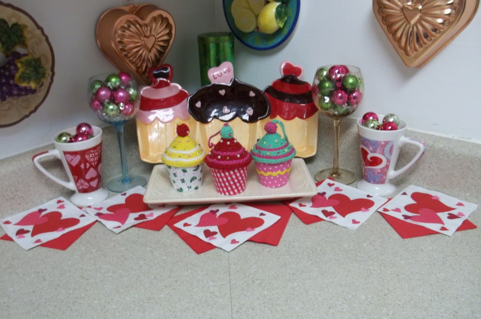 Valentine Cupcake Decor - Simply Sweet Home