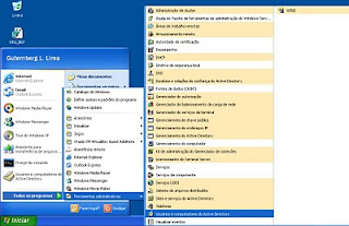 Note o SNAP-IN Usuários e Computadores do Active Directory nesta imagem