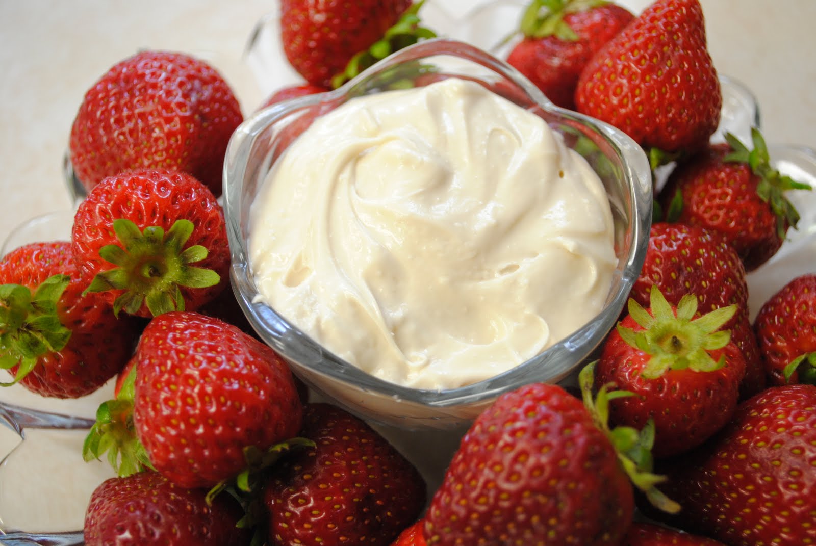 A Crazy Creative Life Honey Cream Cheese Fruit Dip