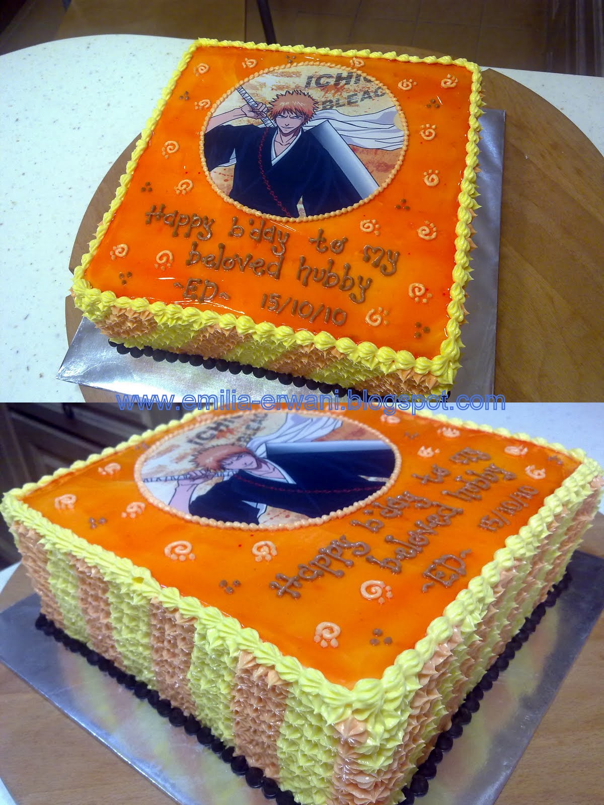 Masterpiece Homemade Cakes Cartoon character Ichigo Bleach