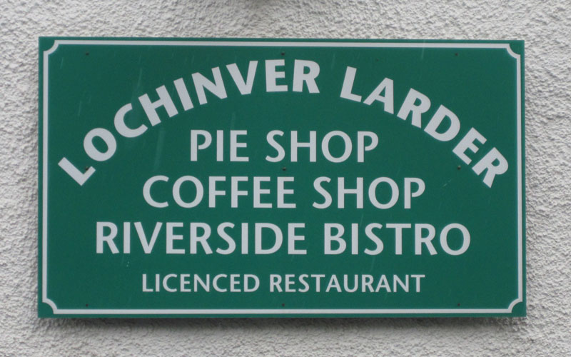 Of Pies and Birds 15th July. Postcard from Lochinver