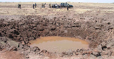Metor Crater Peru