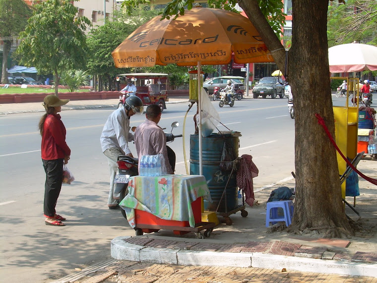 Cambodian gas station