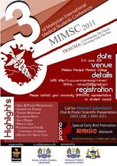 3rd Malaysian International Medical Student Conference (MIMSC) 2011