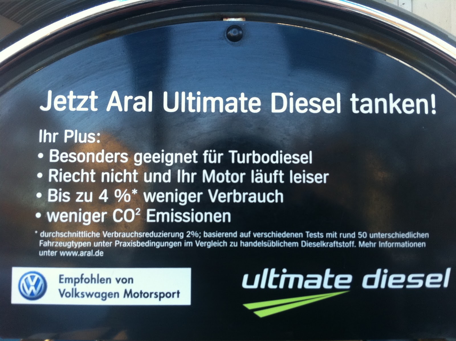 Aral ultimate diesel bmw