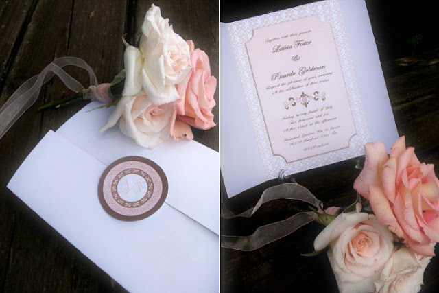 A Romantic Copper & Pink Wedding from Brazil - BirdsParty.com