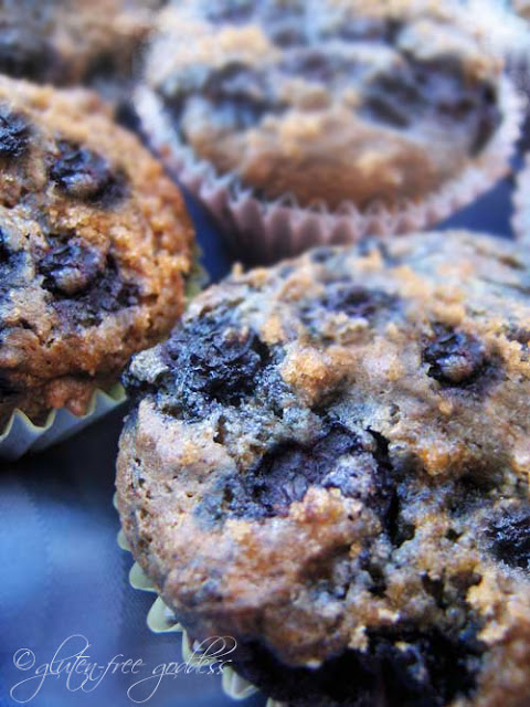 vegan blueberry muffins that are gluten-free